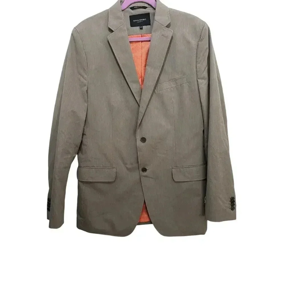 Banana Republic Tailored Fit Sport Coat Blazer Size 42L
